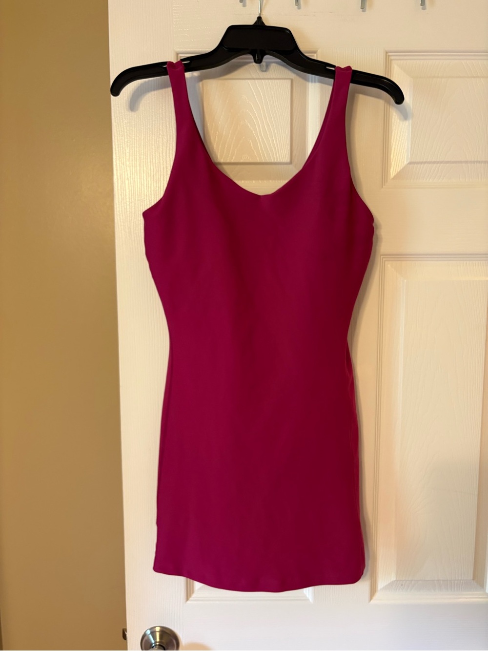 Old Navy PowerSoft Athletic Dress NWOT Size M Pink Built In Shorts Tennis Golf - Picture 2 of 7